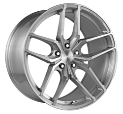 Gmax Solas brushed silver Wheels Widetread Tyres